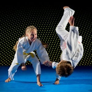 Martial Arts Lessons for Kids in Brampton ON - Judo Toss Kids Girl