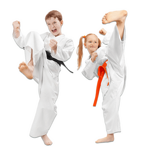 Martial Arts Lessons for Kids in Brampton ON - Kicks High Kicking Together