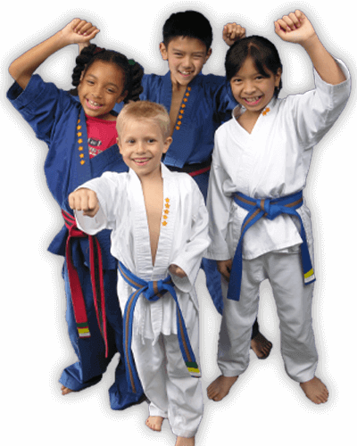 Martial Arts Summer Camp for Kids in Brampton ON - Happy Group of Kids Banner Summer Camp Page